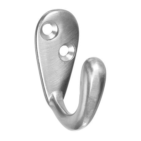 National Hardware SGL Sat NI Robe Hook N830-142